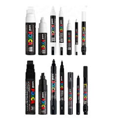 Posca Sort &amp; hvid Sortiment