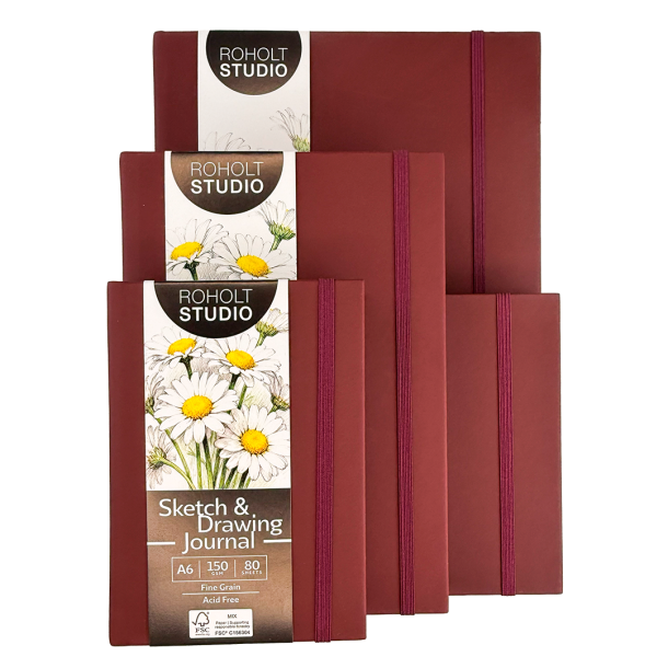 Roholt Studio Artist Sketchbook - Bordeaux