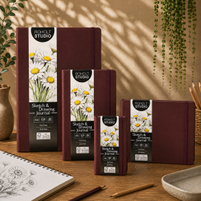 Roholt Studio Artist Sketchbook - Bordeaux