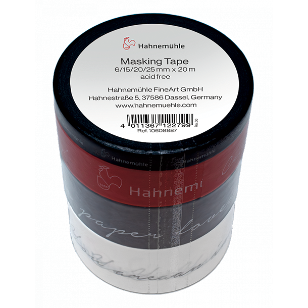 Hahnem�hle Akvarelmaskeringstape, 4-Pak