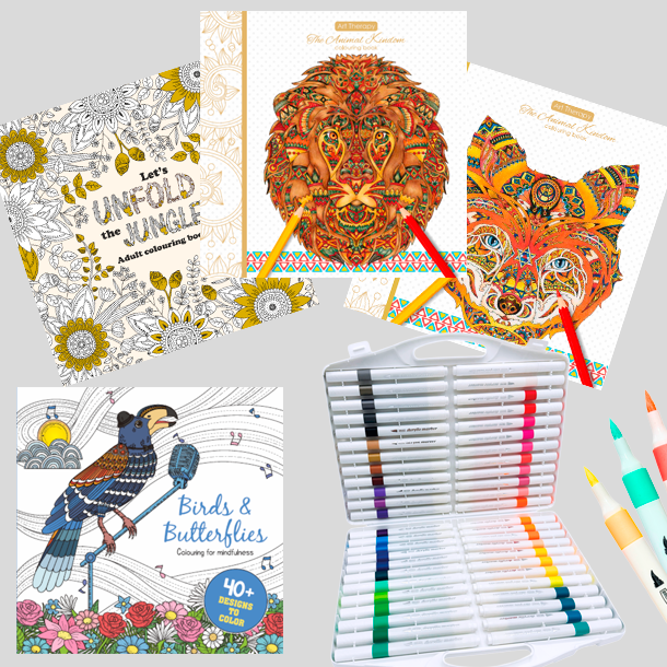 Roholt Studio Malebogsbundle - Animal Edition