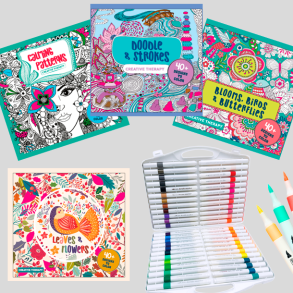 Roholt Studio Malebogsbundle - Creative Therapy Edition