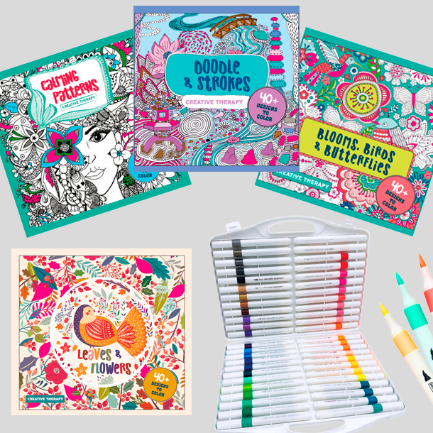 Roholt Studio Malebogsbundle - Creative Therapy Edition