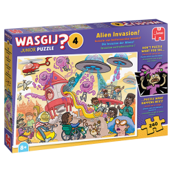 NYHED! Wasgij Junior 4 - Alien Invasion! - 240 brikker