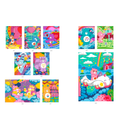 Paint-by-Numbers - Carebears