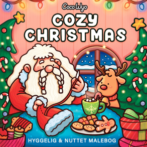 Coco Wyo Cozy Christmas - Hyggelig og Nuttet Malebog