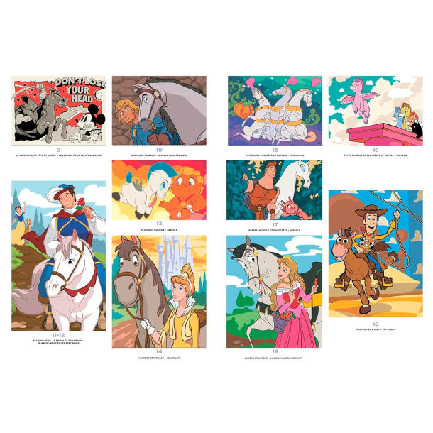 Disney Paint-by-Numbers - Horses