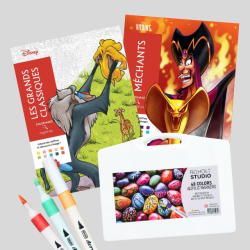 Disney Paint-by-Number - Classics &amp; Skurke - 48 stk. Akryltusch Pakke