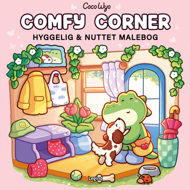 Coco Wyo, Comfy Corner - Hyggelig og Nuttet Malebog