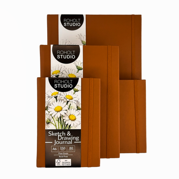 Roholt Studio Artist Sketchbook - Cognac