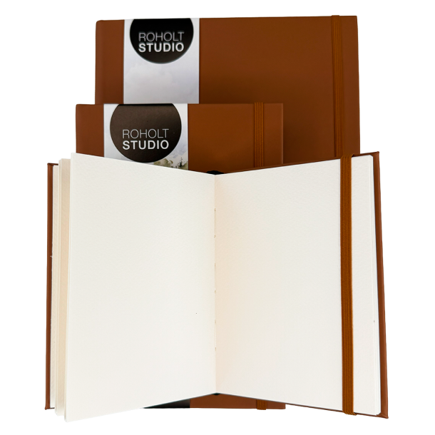 Roholt Studio Artist Watercolour Journal - Cognac