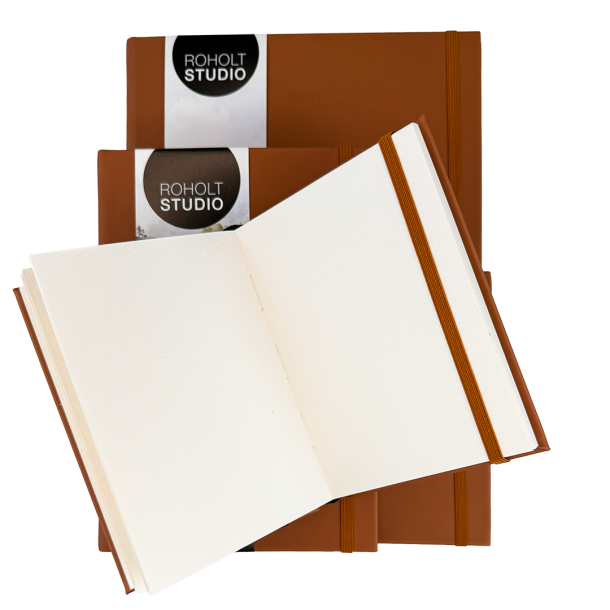 Roholt Studio Artist Watercolour Journal - Cognac