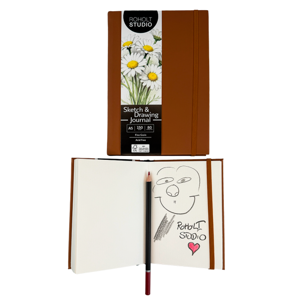 Roholt Studio Artist Sketchbook - Cognac