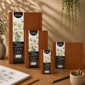 Roholt Studio Artist Sketchbook - Cognac