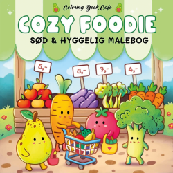 Cozy Foodie - Sd og Hyggelig Malebog