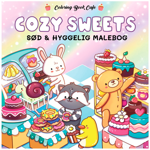 Cozy Sweets - Sd og Hyggelig Malebog