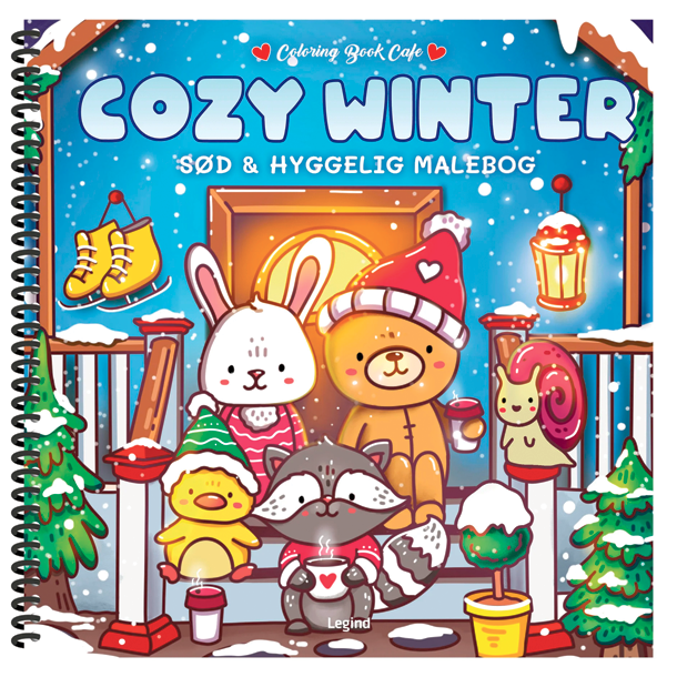 Cozy Winter Deluxe - Luksusmalebog
