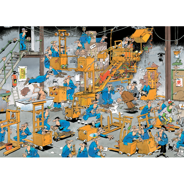 NYHED! Puslespil af JVH "Oldtimers, Go Forth!" 1000 Brikker