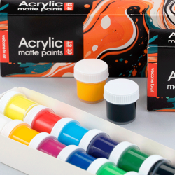Arteo Mat Akryls�t 12x10ml. - Abstract Pouringart