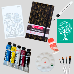 Art Journal Kreapakke Basis