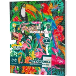 Diamond Art - Tropical 30x40 cm
