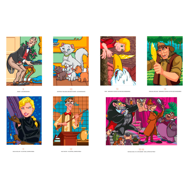 Disney Paint-by-Number - Heroes &amp; Villains, The Battle