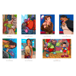 Disney Paint-by-Number - Heroes &amp; Villains, The Battle