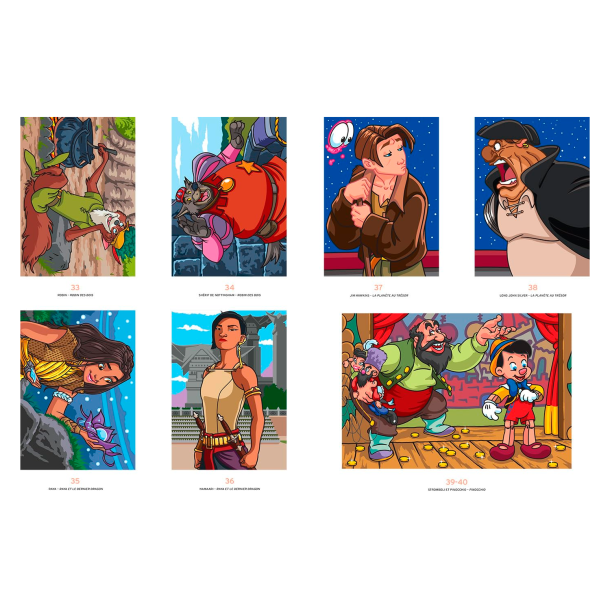 Disney Paint-by-Number - Heroes &amp; Villains, The Battle