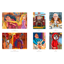 Disney Paint-by-Number - Heroes &amp; Villains, The Battle