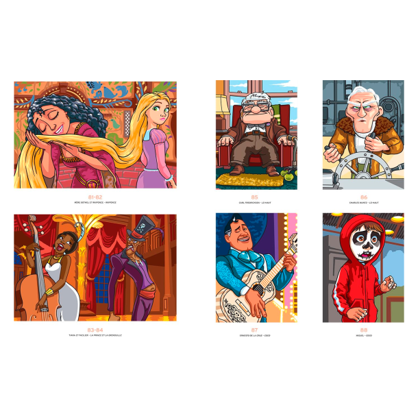 Disney Paint-by-Number - Heroes &amp; Villains, The Battle