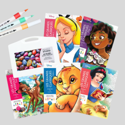 Disney Great Classics MEGA pakke - 48 stk. Akryltusch.