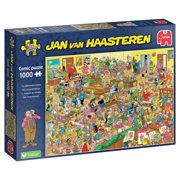 SRTILBUD Puslespil af JVH "The Retirement Home" 1000 Brikker