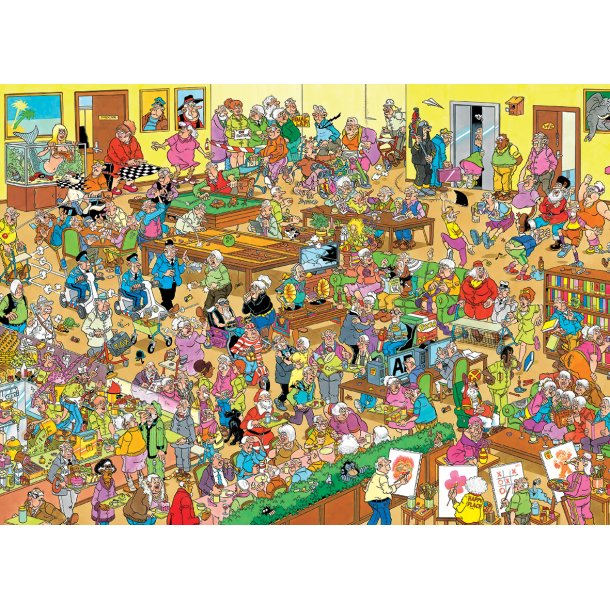 Puslespil af JVH "The Retirement Home" 1000 Brikker