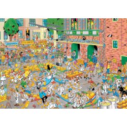 Jan van Haasteren - Puslespil af JVH " Dutch Traditions" 2x1000 Brikker