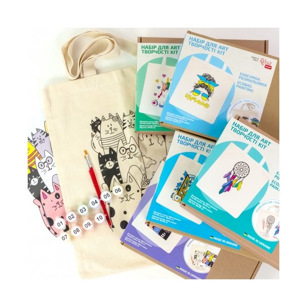 Ecobag - Mal Selv - Dogs 38x42 cm