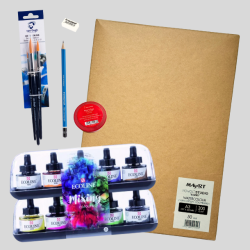 Ecoline Fluid Watercolor Deluxe Pakke