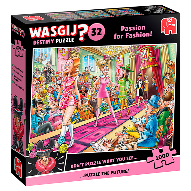 NYHED! Puslespil Wasgij Destiny 32 - Passion for Fashion! - 1000 Brikker