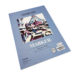 Favini Art Tuschblok A3, 70G, 25 Ark