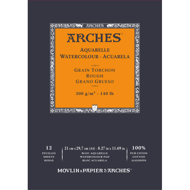 ARCHES Aquarelle RG 300gsm A4