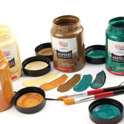 Rosa Akrylmaling 400ml.