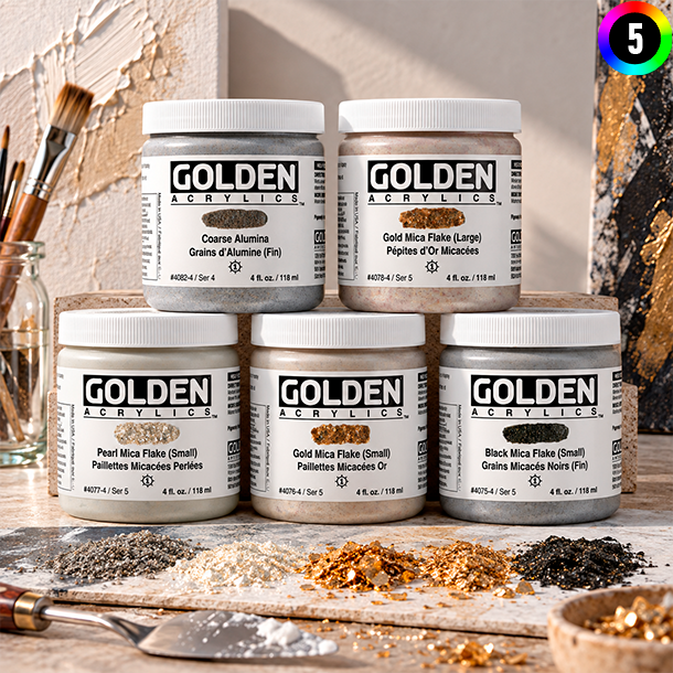 GOLDEN Mica Flake Effekter, 118ml.