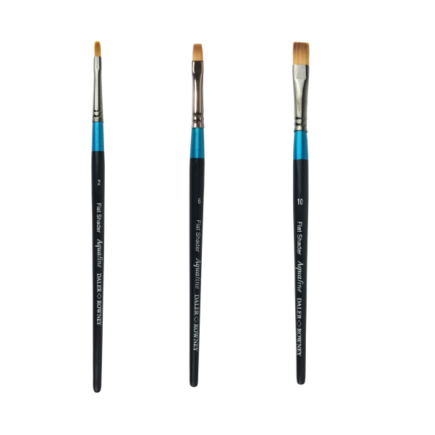 Akvarelpensel Aquafine Series 62 - Flat Shader