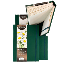Roholt Studio Artist Sketchbook - Dark Green