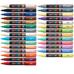 POSCA PC-1M 0,7 mm Fuldt Sortiment (1x29)