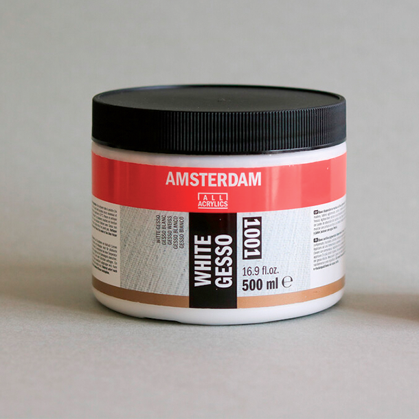 Amsterdam Hvid Gesso 500ml. 