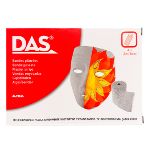 DAS Gipsruller - 4 ruller (3 m x 8 cm)