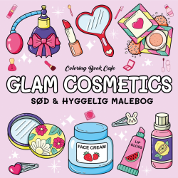 Glam Cosmetics - Sd og Hyggelig Malebog