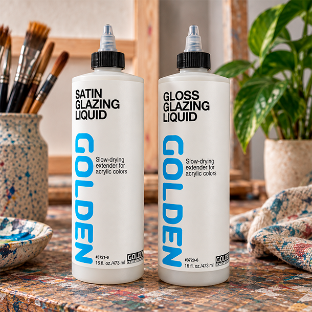 GOLDEN Glazing Liquid 437ml.