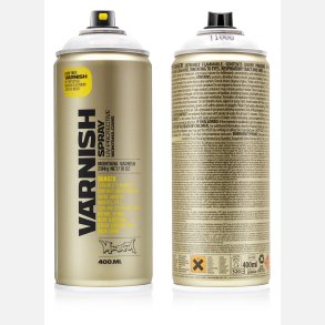 Montana Varnish Spray - Gloss, 400ml.