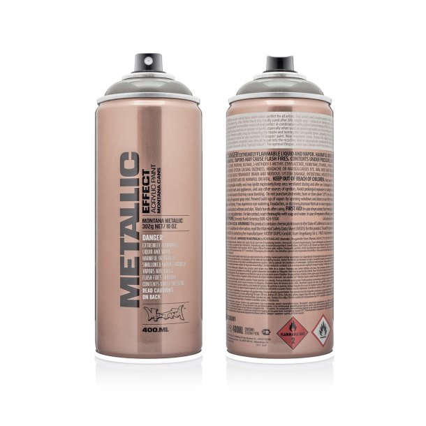Montana Metallic Spraymaling - Graphit, 400ml.
